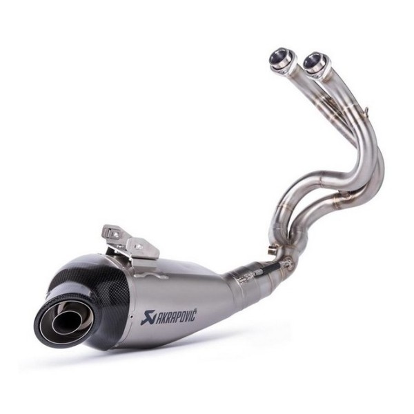 Kawasaki Akrapovic Titanium sports exhaust (Full system with Cat.)(2-Sensor)